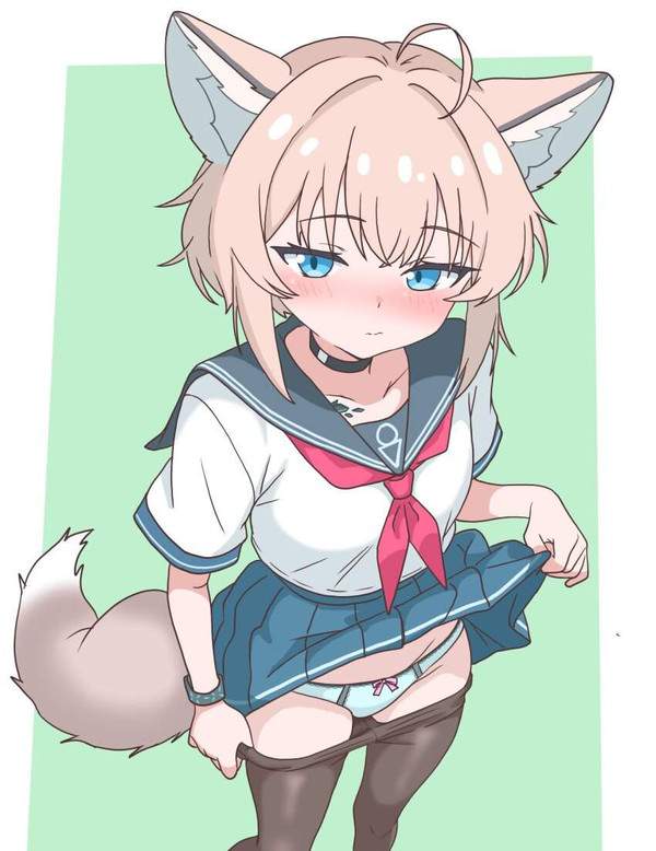 【出血大サービス】スカートまくってパンツ見せてくれる女子達の二次エロ画像【38枚目】