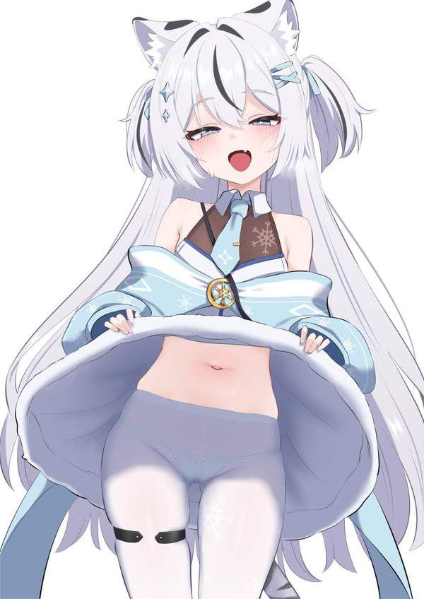 【出血大サービス】スカートまくってパンツ見せてくれる女子達の二次エロ画像【39枚目】