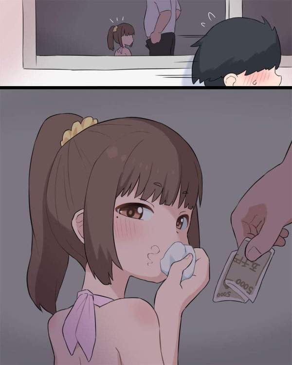 【カス人間】金で少女を買うオッサン達の二次エロ画像【8枚目】