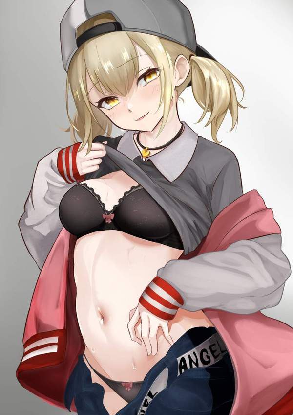 【女子高の服装検査あるある】恥ずかしそうにブラジャー見せてる女子達の二次エロ画像【7枚目】