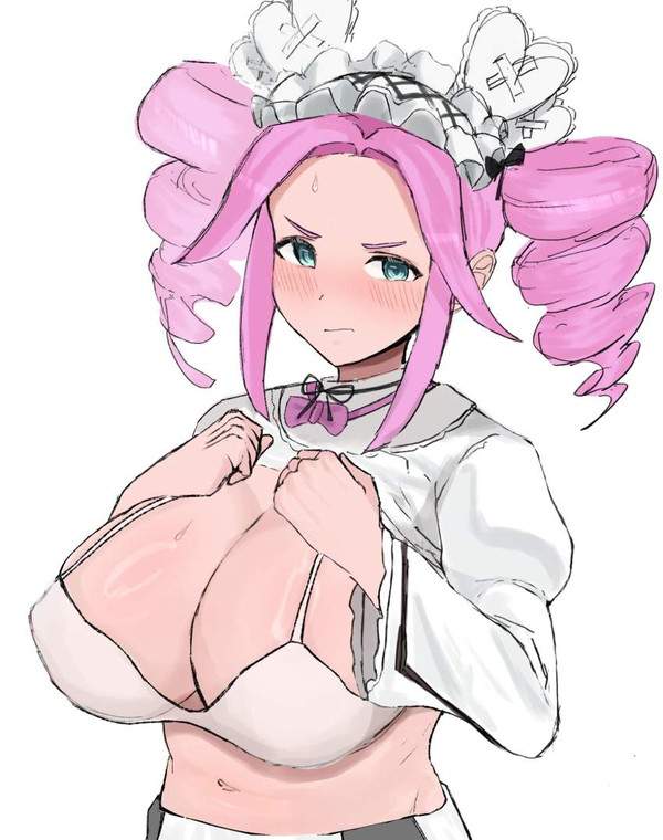 【女子高の服装検査あるある】恥ずかしそうにブラジャー見せてる女子達の二次エロ画像【29枚目】