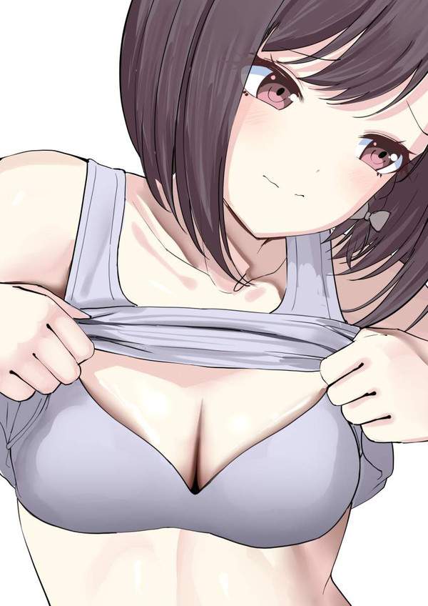 【女子高の服装検査あるある】恥ずかしそうにブラジャー見せてる女子達の二次エロ画像【32枚目】