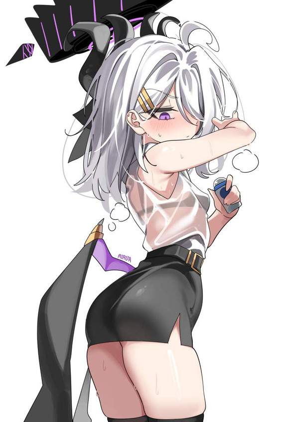 【汗マネジメントの日】ワキに制汗スプレー使ってる女子達の二次エロ画像【4枚目】