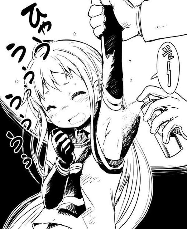 【汗マネジメントの日】ワキに制汗スプレー使ってる女子達の二次エロ画像【14枚目】
