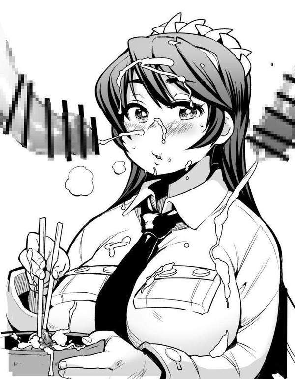 【実話】ザーメンぶっかけられた弁当食ってる女子達の二次エロ画像【4枚目】