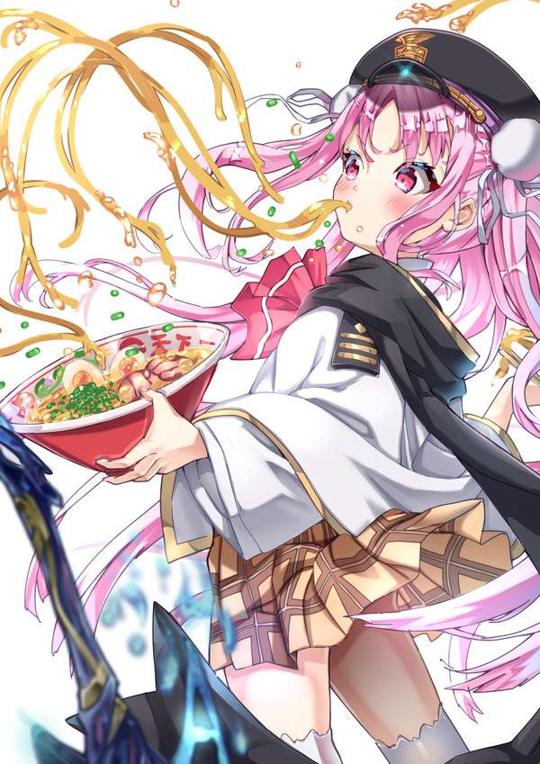 【ラーメンの日】美味しそうにラーメンすすってる女子達の二次エロ画像【26枚目】