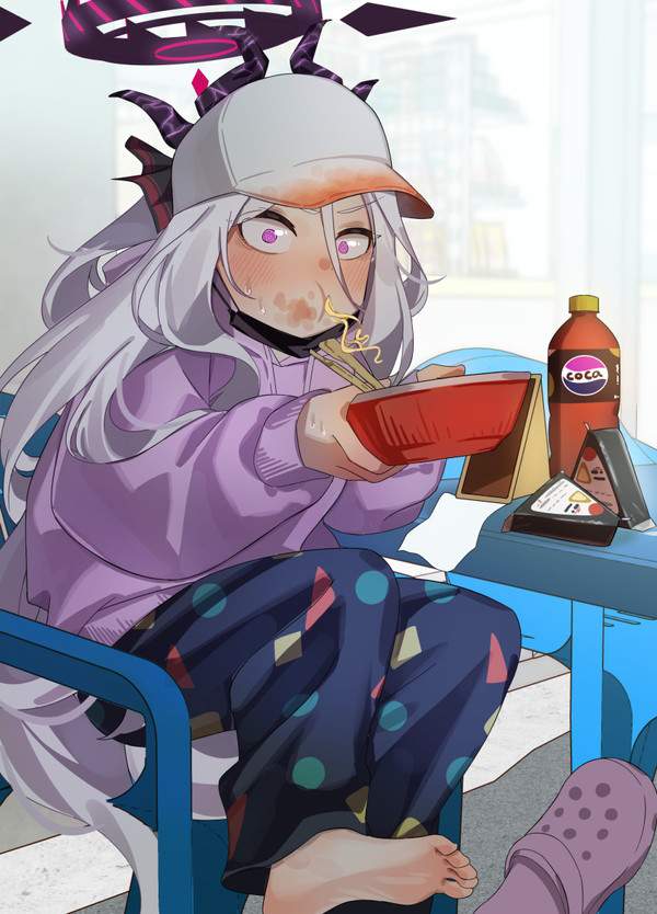 【ラーメンの日】美味しそうにラーメンすすってる女子達の二次エロ画像【29枚目】