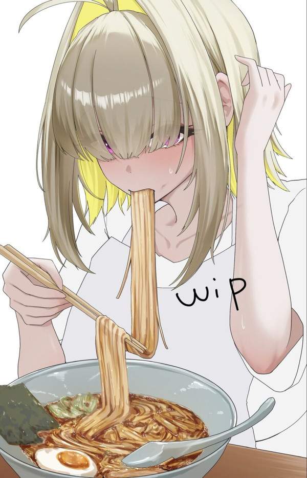 【ラーメンの日】美味しそうにラーメンすすってる女子達の二次エロ画像【35枚目】