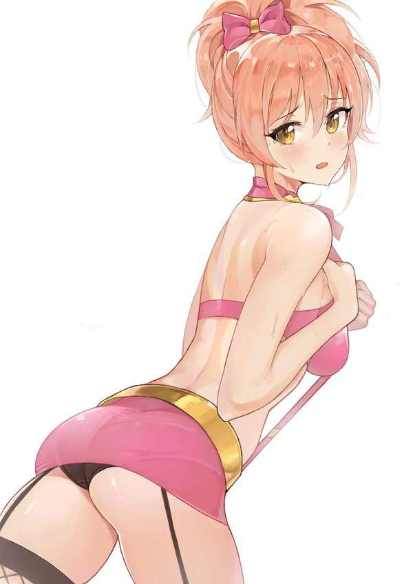 【夏場は遭遇率増加】ミニスカパンチラを後ろから眺める二次エロ画像【29枚目】