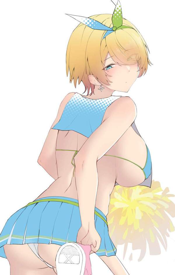 【夏場は遭遇率増加】ミニスカパンチラを後ろから眺める二次エロ画像【31枚目】