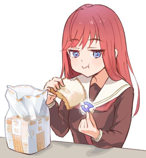 【パリ祭・フランス革命記念日】パンを食べてる女子達のエロ画像【11枚目】