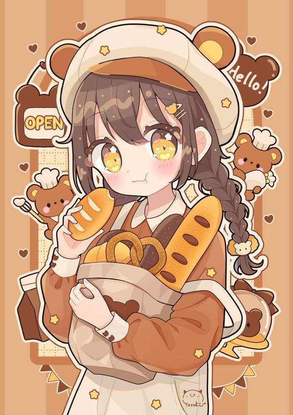 【パリ祭・フランス革命記念日】パンを食べてる女子達のエロ画像【21枚目】