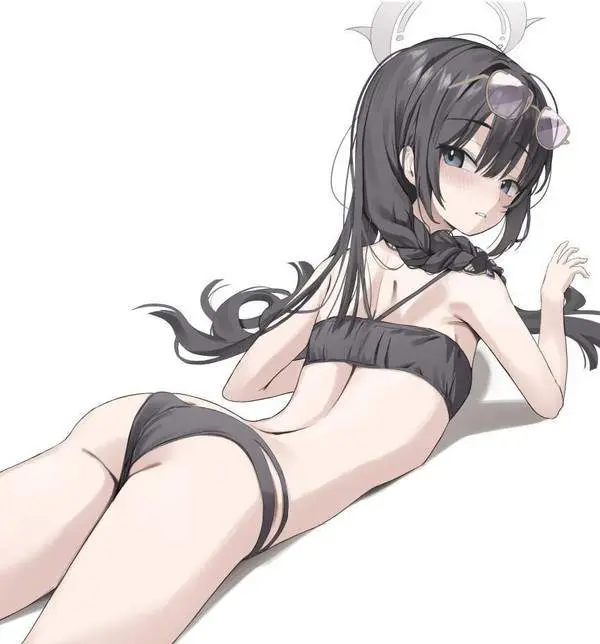 【やまなし桃の日】貧乳女子のお尻を眺める二次エロ画像【5枚目】
