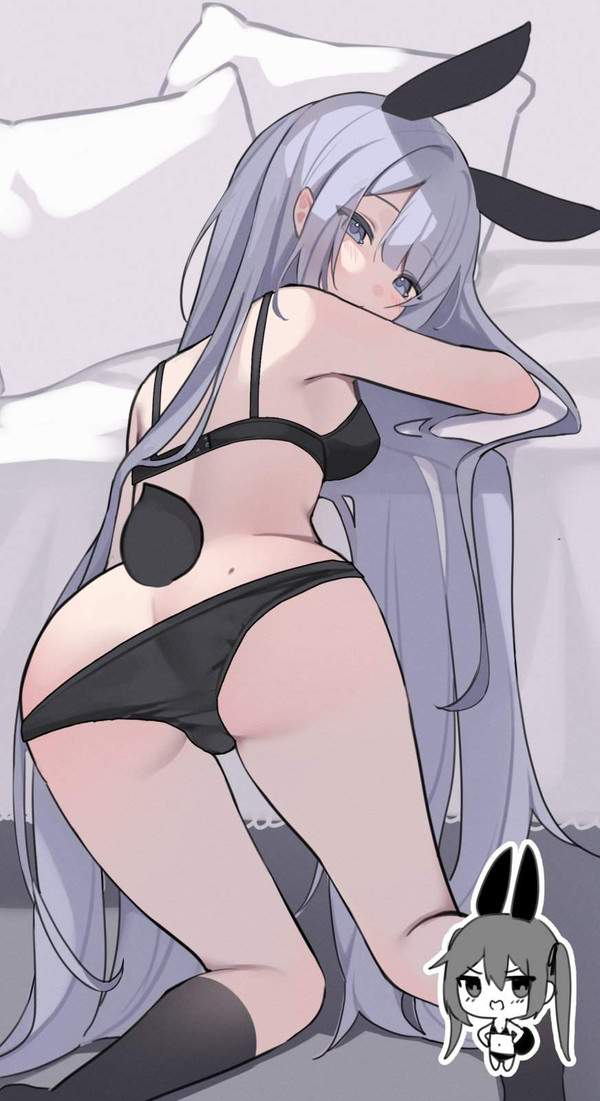【やまなし桃の日】貧乳女子のお尻を眺める二次エロ画像【20枚目】
