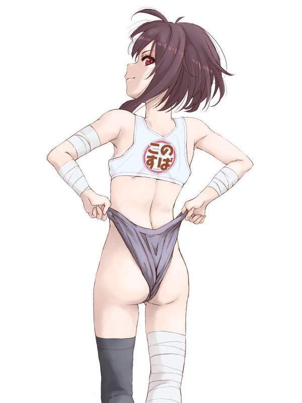 【やまなし桃の日】貧乳女子のお尻を眺める二次エロ画像【23枚目】