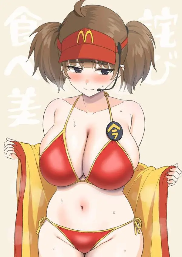 【ハンバーガーの日】いまだけダブチ食べ美のエロ画像【21枚目】