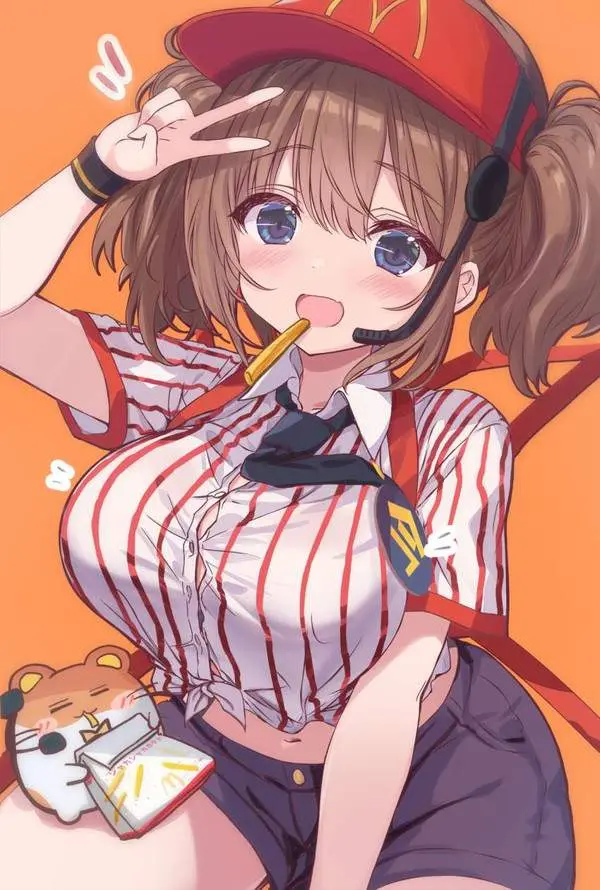 【ハンバーガーの日】いまだけダブチ食べ美のエロ画像【40枚目】