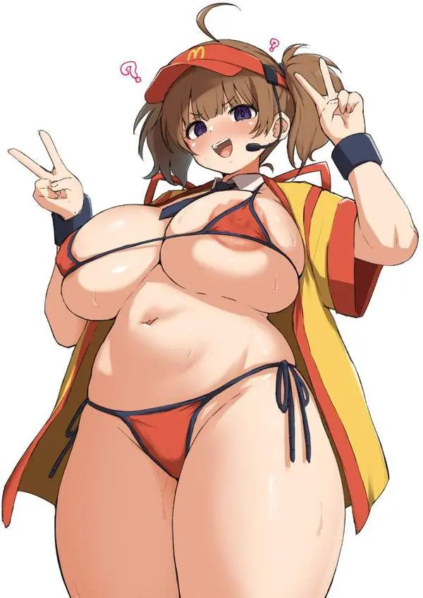 【ハンバーガーの日】いまだけダブチ食べ美のエロ画像【43枚目】