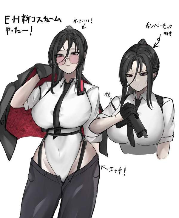【勝利の女神:NIKKE】E.H.(イーエイチ)のエロ画像【メガニケ】【36枚目】
