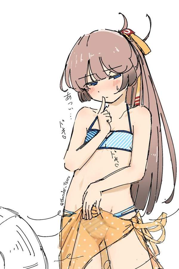 【大暑】股間に扇風機の風を当てて暑さに対処する女子達の二次エロ画像【11枚目】