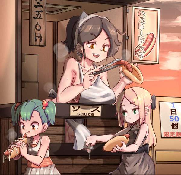 【うま味調味料の日（味の素の日）】食材へのザーメントッピングを楽しむ女子達の二次エロ画像【39枚目】