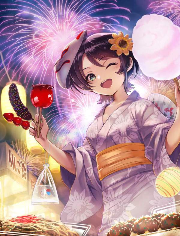 【なにわの日】たこ焼き食べてる女子達の二次エロ画像【10枚目】