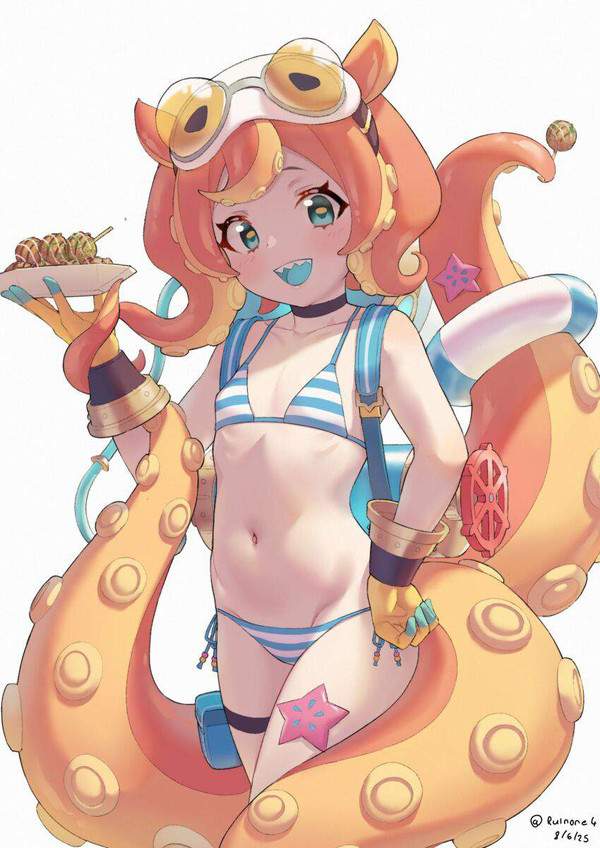 【なにわの日】たこ焼き食べてる女子達の二次エロ画像【12枚目】