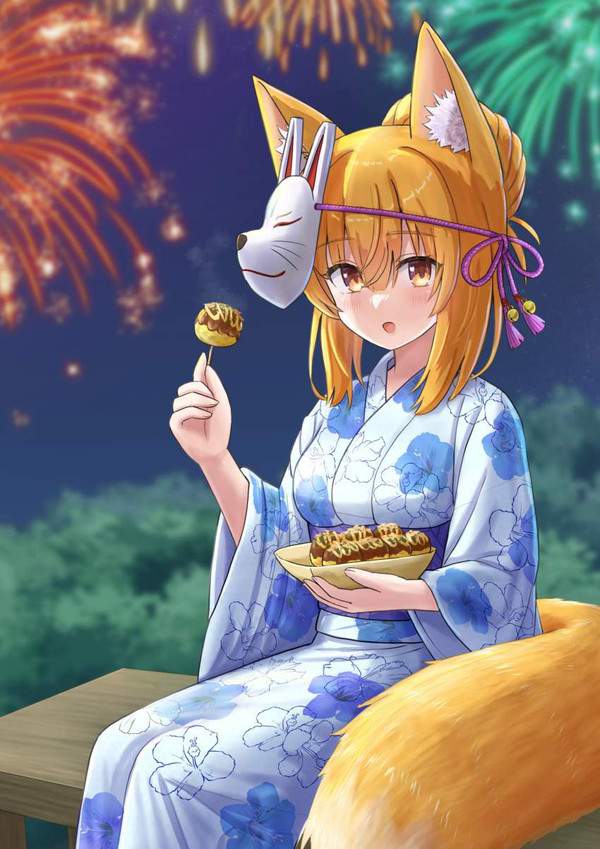 【なにわの日】たこ焼き食べてる女子達の二次エロ画像【26枚目】