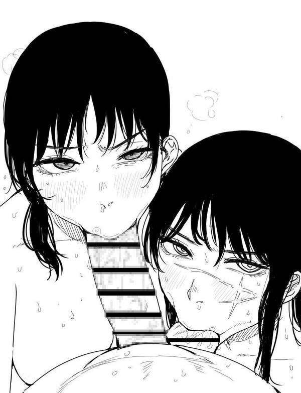 【たこ焼きじゃないよ】キンタマ食べてる女子達の二次エロ画像【38枚目】