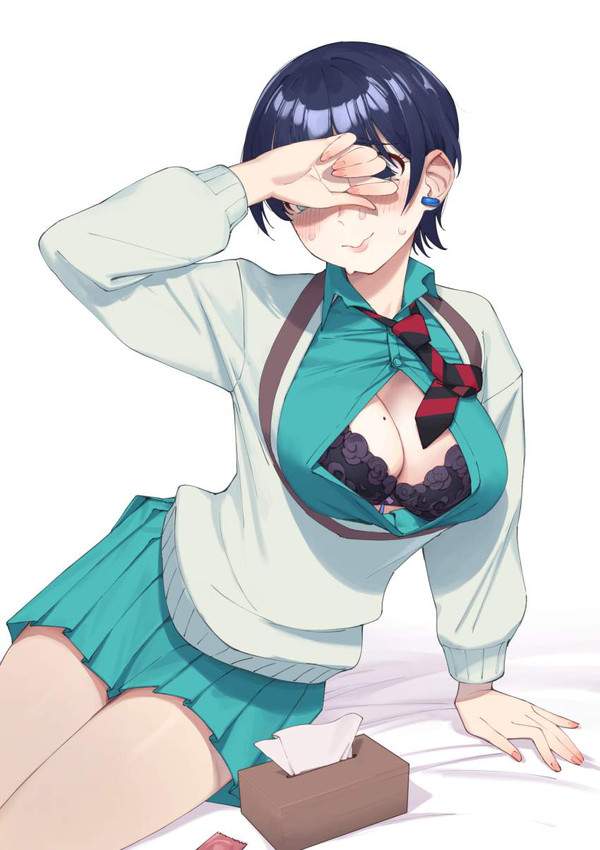 【お母さんが夢に乾杯する日】JKコスしてる熟女達の二次エロ画像【6枚目】