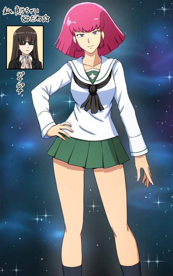 【お母さんが夢に乾杯する日】JKコスしてる熟女達の二次エロ画像【18枚目】