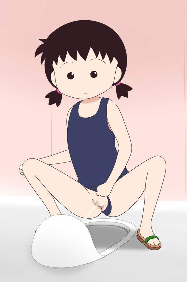【海の家トイレ】便所で用を足す水着女子達の二次エロ画像【30枚目】