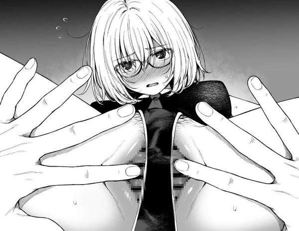 【土地家屋調査士の日】男にマンコを開いて観察されてる女子達の二次エロ画像【40枚目】