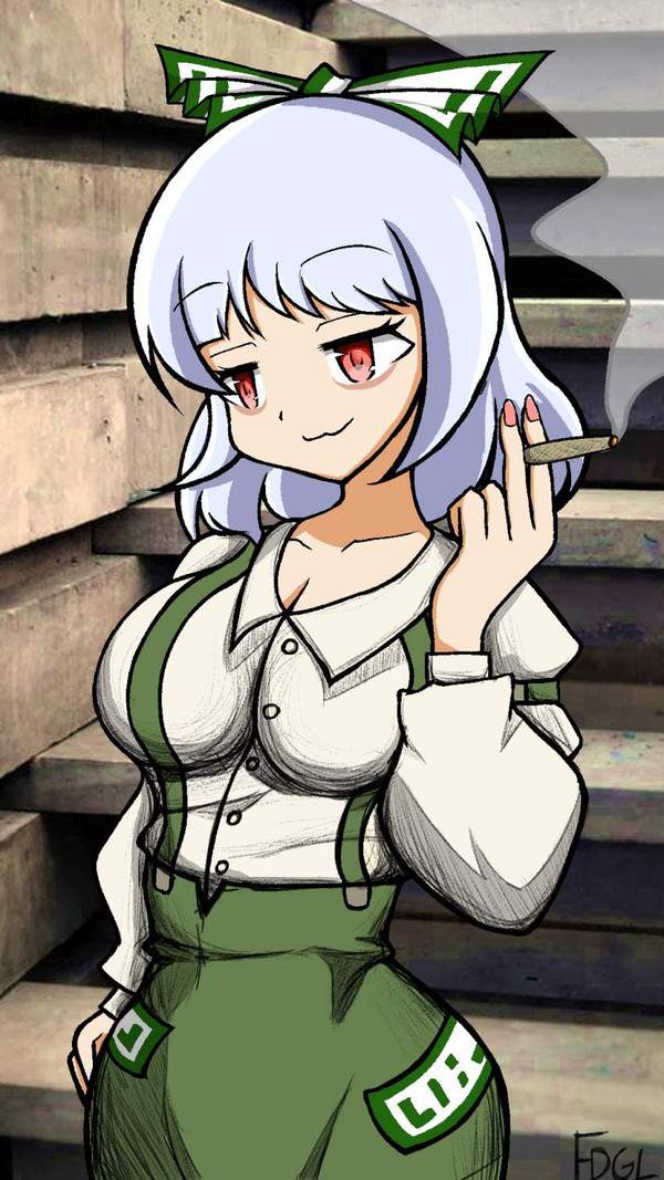【ハーブの日】ブリってる女子達の二次エロ画像【14枚目】
