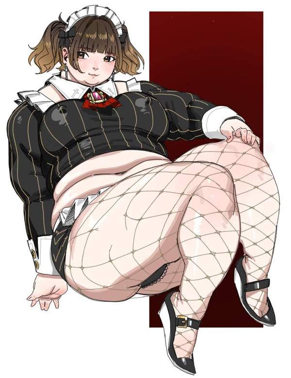 【ハムの日】網タイツ履いたぽっちゃり女子達の二次エロ画像【28枚目】