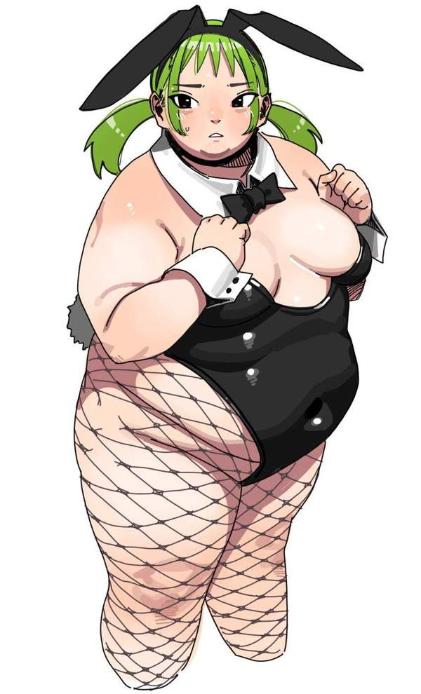 【ハムの日】網タイツ履いたぽっちゃり女子達の二次エロ画像【29枚目】