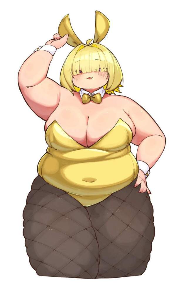 【ハムの日】網タイツ履いたぽっちゃり女子達の二次エロ画像【33枚目】