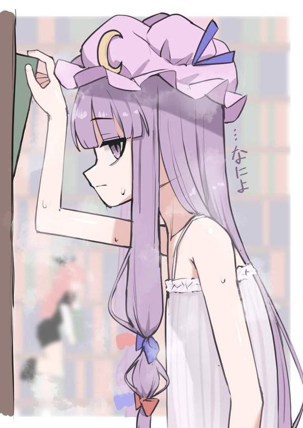 【東方】汗だくパチュリー・ノーレッジのエロ画像【20枚目】
