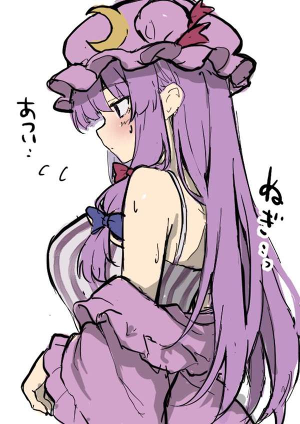 【東方】汗だくパチュリー・ノーレッジのエロ画像【21枚目】