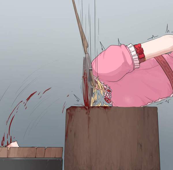 【はんざき祭りの日】半分に裂かれてる女子達の二次エログロ画像【23枚目】