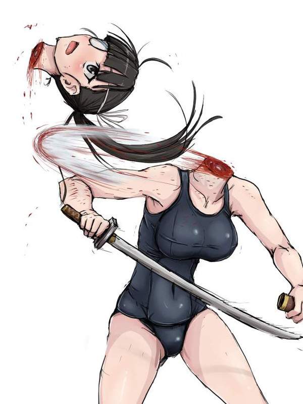 【はんざき祭りの日】半分に裂かれてる女子達の二次エログロ画像【26枚目】