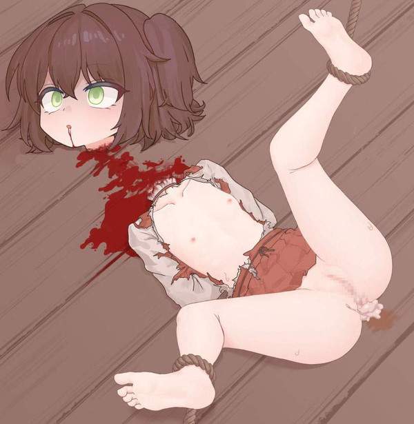 【はんざき祭りの日】半分に裂かれてる女子達の二次エログロ画像【29枚目】