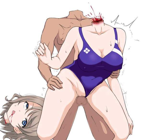 【はんざき祭りの日】半分に裂かれてる女子達の二次エログロ画像【34枚目】