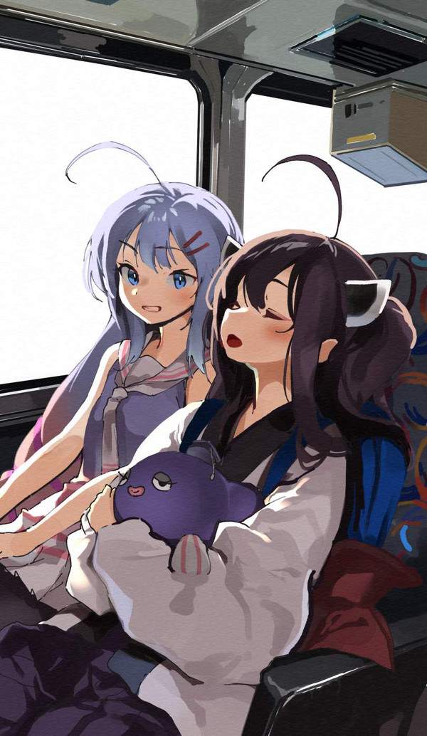 【ハァ~イ!!】バス車内で行われたエトセトラな二次エロ画像【33枚目】