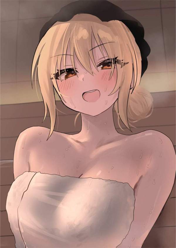 【あびばのんのんの日】サウナで汗だくになる女子達の二次エロ画像【10枚目】
