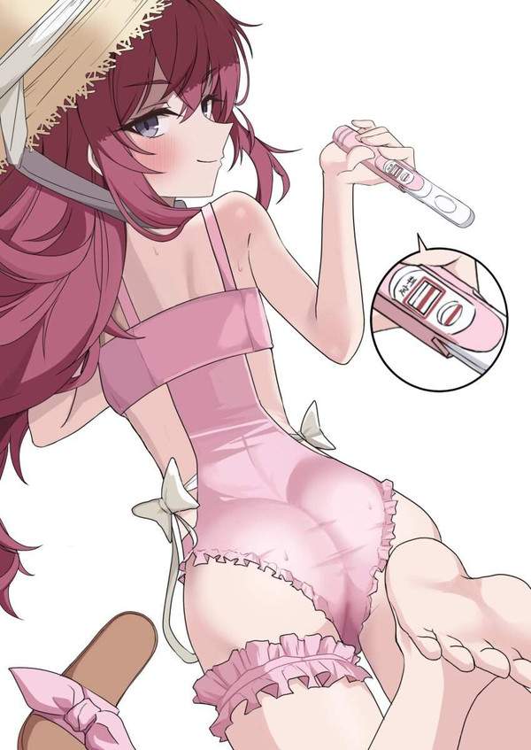 【月遅れ盆迎え火】妊娠検査薬が陽性!月遅れ迎えベビー女子達の二次エロ画像【28枚目】