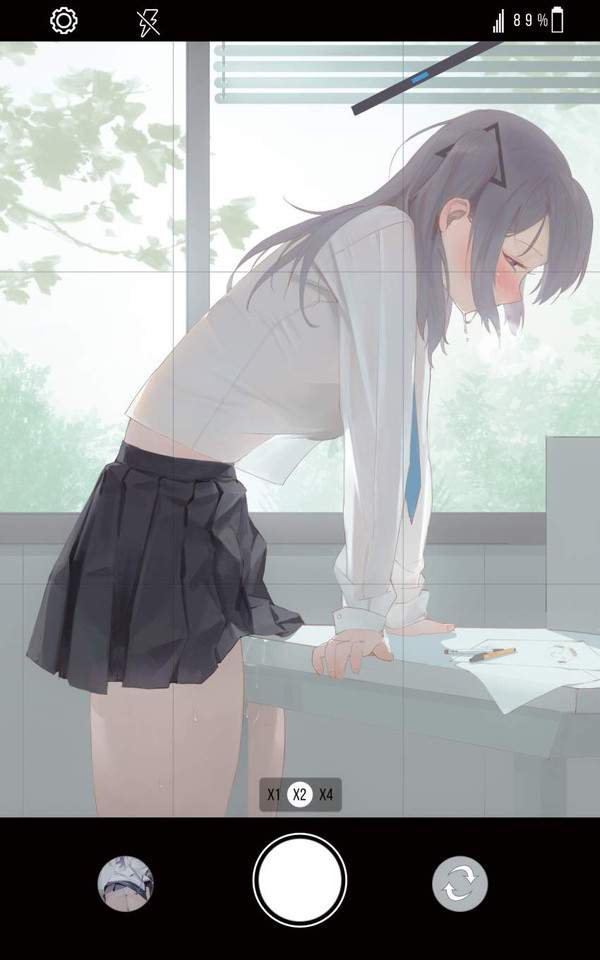 【こわいから】股間で学校の机をさする擦り付けオナニー女子達の二次エロ画像【24枚目】
