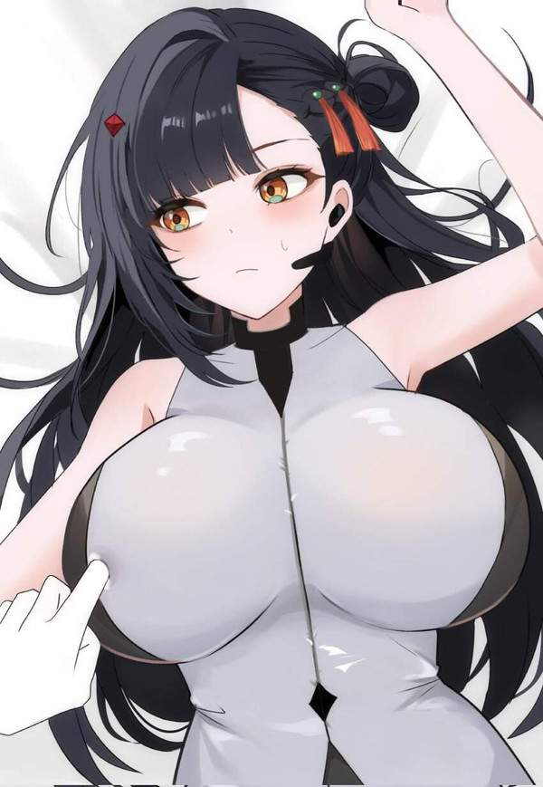【16連射の日】おっぱい突っつかれてる女子達の二次エロ画像【6枚目】