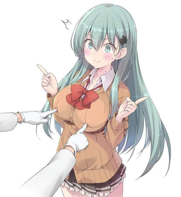【16連射の日】おっぱい突っつかれてる女子達の二次エロ画像【8枚目】