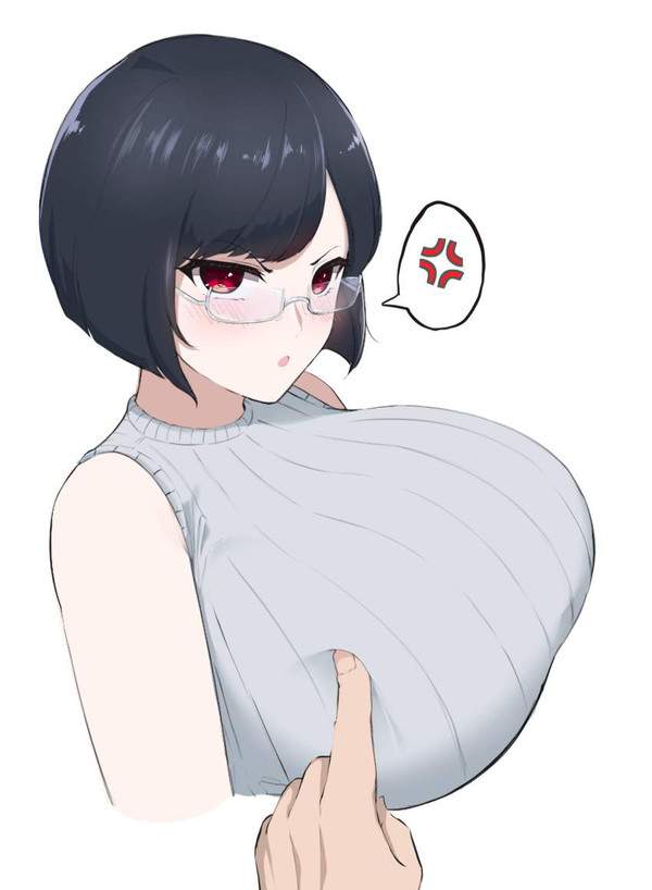 【16連射の日】おっぱい突っつかれてる女子達の二次エロ画像【14枚目】